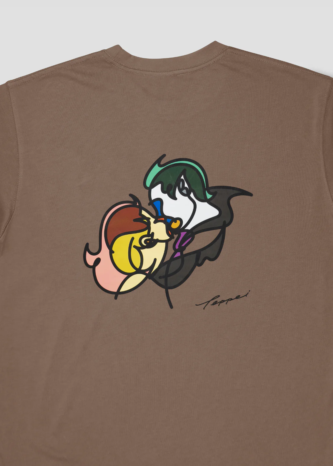 Teppei Takahashi - Lovers | Big Silhouette Tshirt - Image 3
