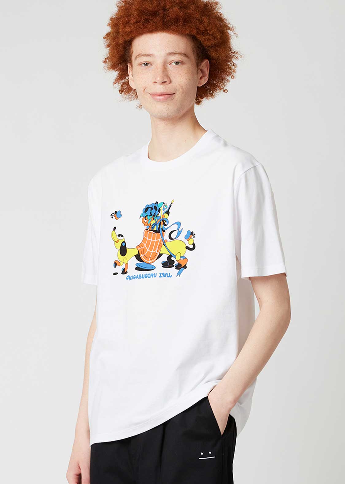 Trampoline x Nagasugiruinu - Soooo Long Dog Under the Table | T-Shirts - Image 7